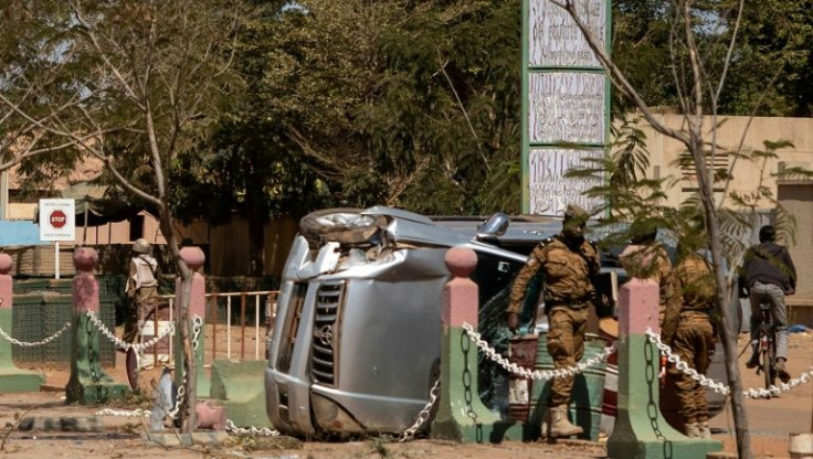 The unrest began early on Sunday when gunfire rang out at numerous military bases, including the Guillaume Ouedraogo camp in the capital Ouagadougou