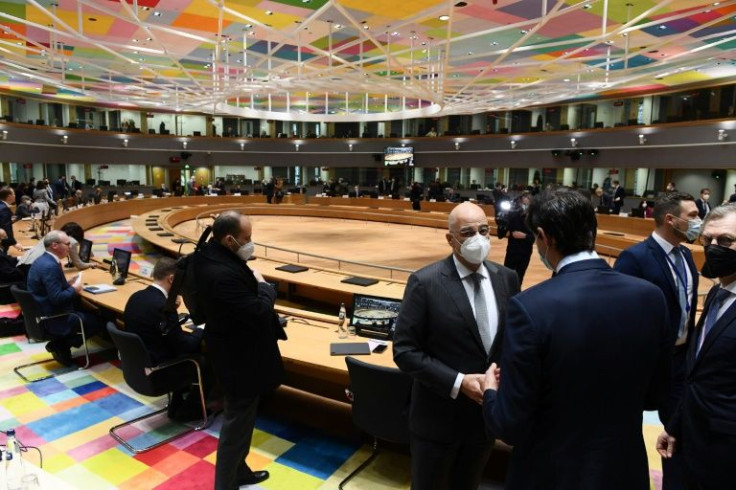 US Secretary of State Tony Blinken joined EU foreign ministers by video link as the allies discussed a massive sanctions package to deter Russian aggression against Ukraine