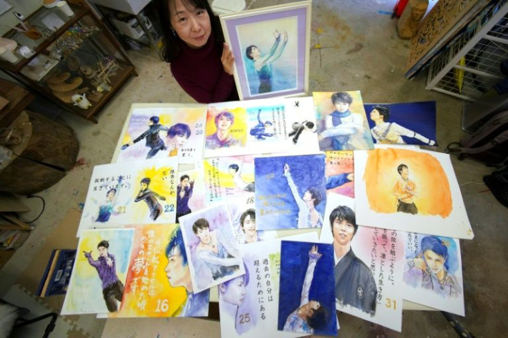 Yumi Matsuo, a 46-year-old art teacher from Niigata on Japan's western coast, is a Yuzuru Hanyu superfan