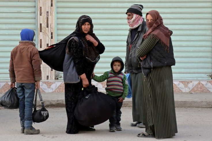 Up to 45,000 civilians have fled their homes in Hasakeh to escape the fighting between Kurdish forces and armed jihadists