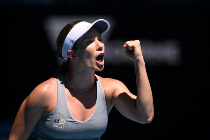 Danielle Collins is into her second Australian Open semi-final