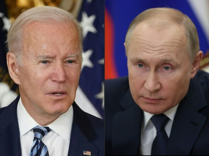 Joe Biden warned a Russian invasion of Ukraine would have 'enormous consequences' and he would consider direct sanctions on Vladimir Putin