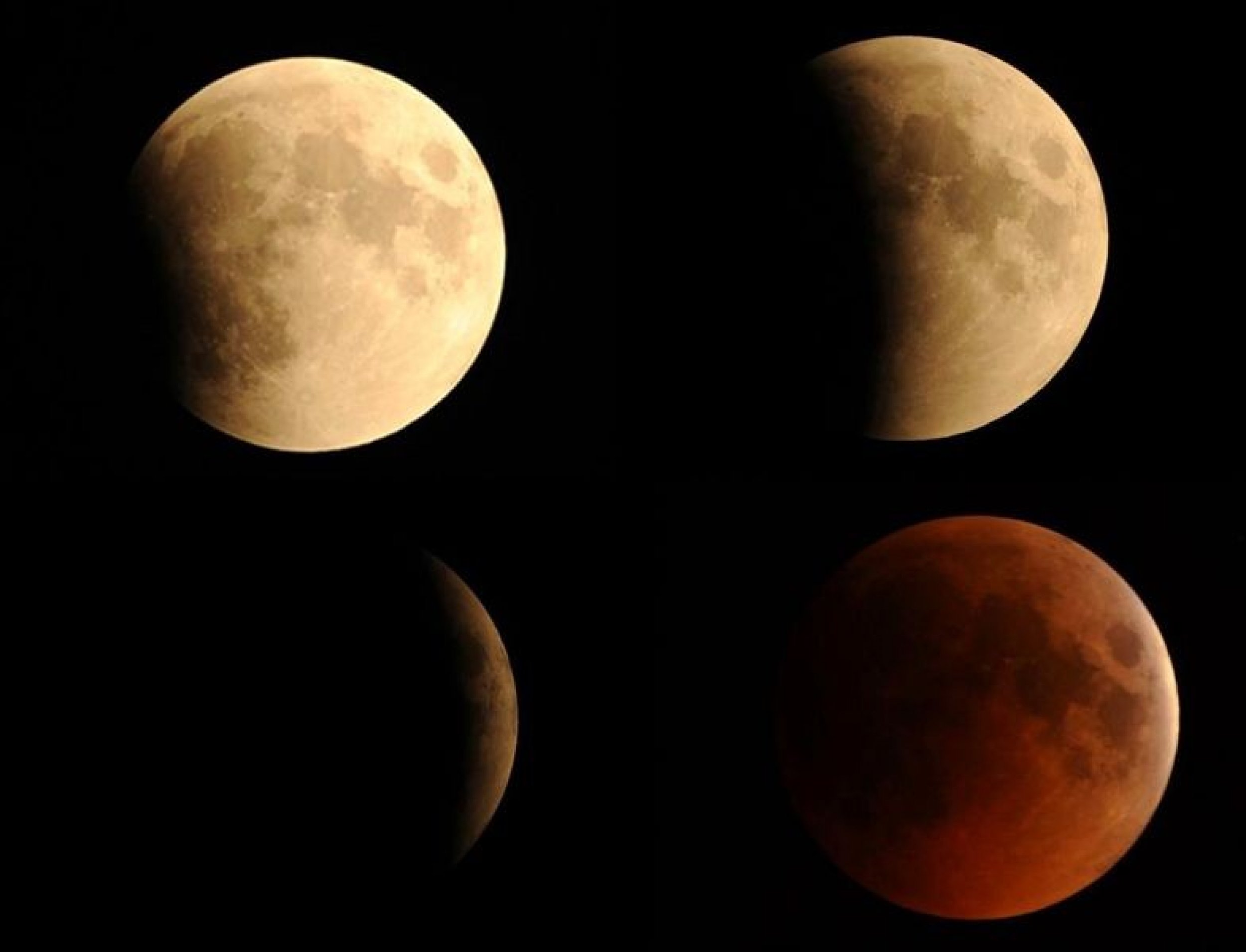 Lunar Eclipse on June 15 the most beautiful and historical blood moon stars worldwide PHOTOS