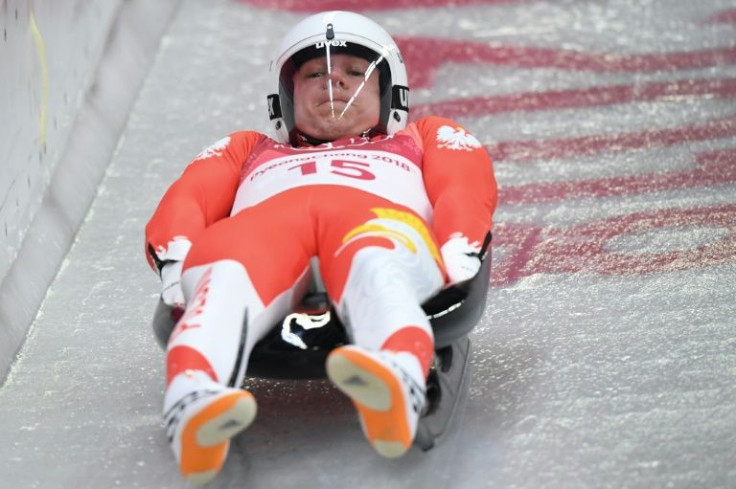 Mateusz Sochowicz in action at the 2018 Pyeongchang Games