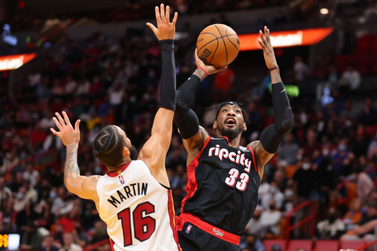 Robert Covington #33 of the Portland Trail Blazers