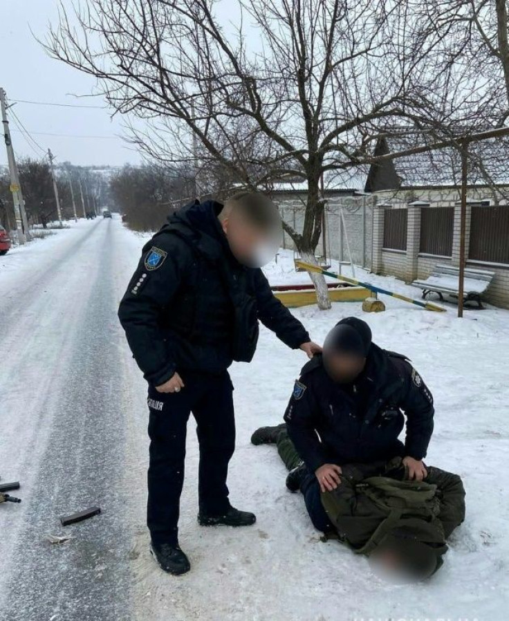The interior ministry published images of the shooter with a shaved head and wearing military uniform, identifying him as Artemiy Ryabchuk