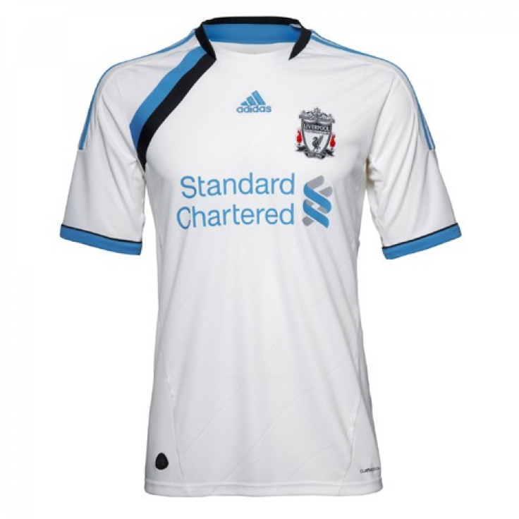 Liverpool&#039;s new third kit.