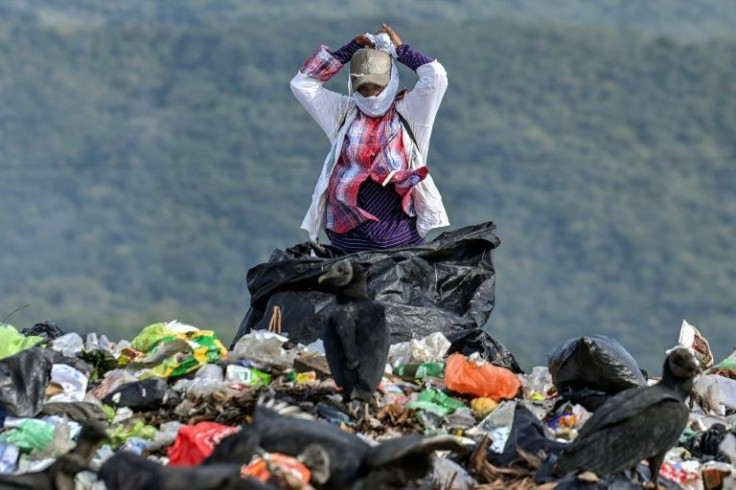 Rifling through waste at the municipal rubbish dump is the only means of survival for many in Honduras