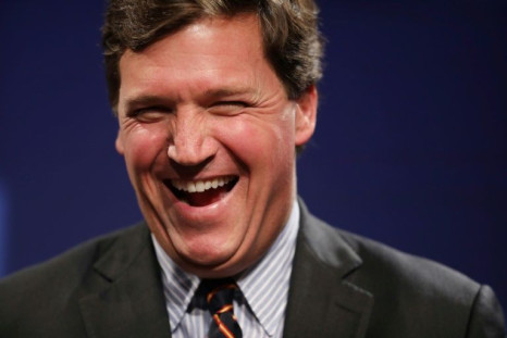 Fox News host Tucker Carlson, pictured in 2019, hasÂ suggestedÂ that the United States should be supporting Russia over Ukraine