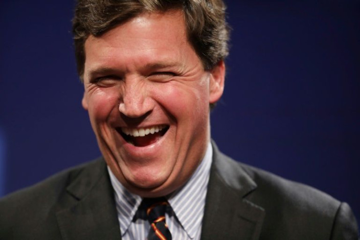 Fox News host Tucker Carlson, pictured in 2019, hasÂ suggestedÂ that the United States should be supporting Russia over Ukraine