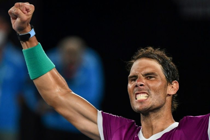 "It means a lot to me to be in the final again here," said Nadal