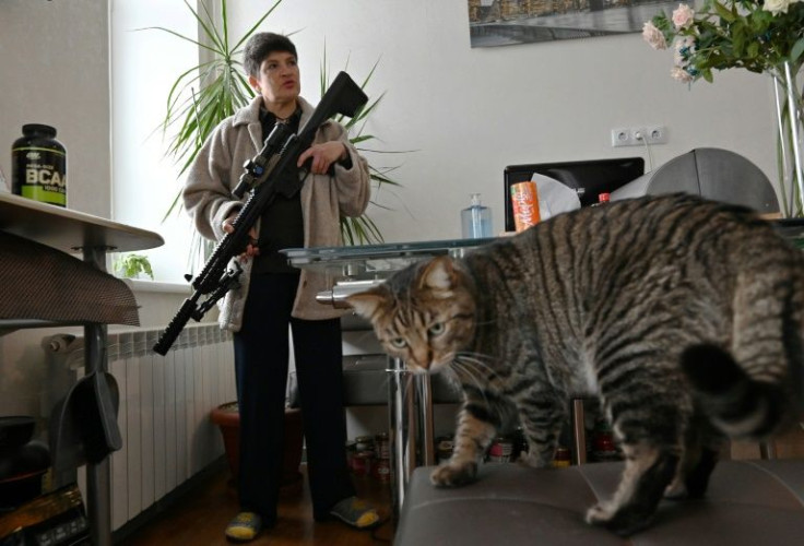 Mariana Zhaglo: 'I'm not looking to kill people, I'm just going to defend my home'
