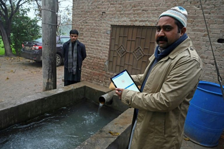 A tablet is now all Aamer Hayat Bhandara needs to control the irrigation on part of the 100 hectares he cultivates