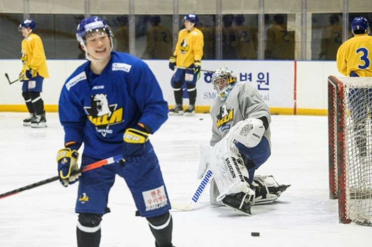 Canadian-born goaltender Matt Dalton now plays for Anyang Halla in Anyang, South Korea