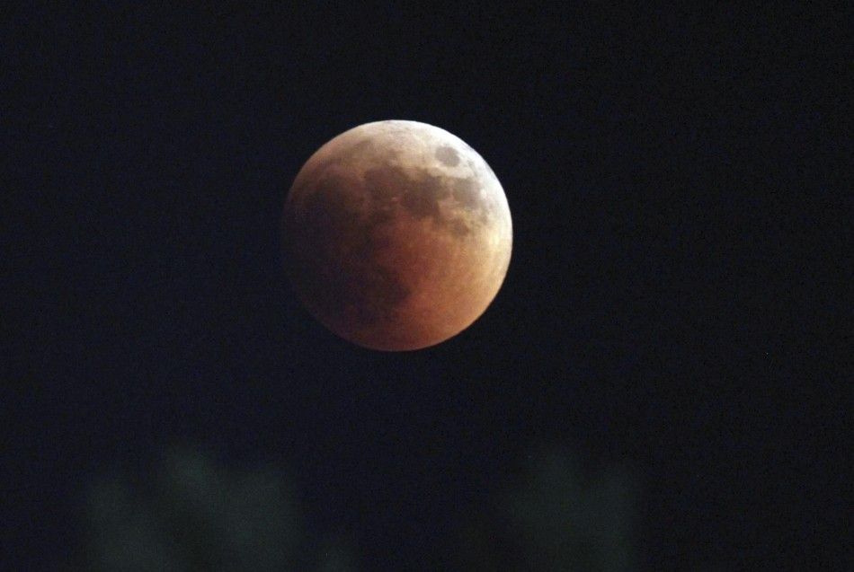 lunar eclipse in Tirana