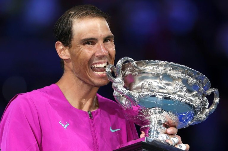 Rafael Nadal now has 21 Grand Slam titles after winning the 2022 Australian Open