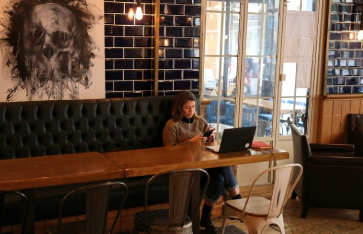 The power cuts, extending to 23 hours a day, have left many already deprived of an office by Covid restrictions with no option but to plant themselves in cafes all day