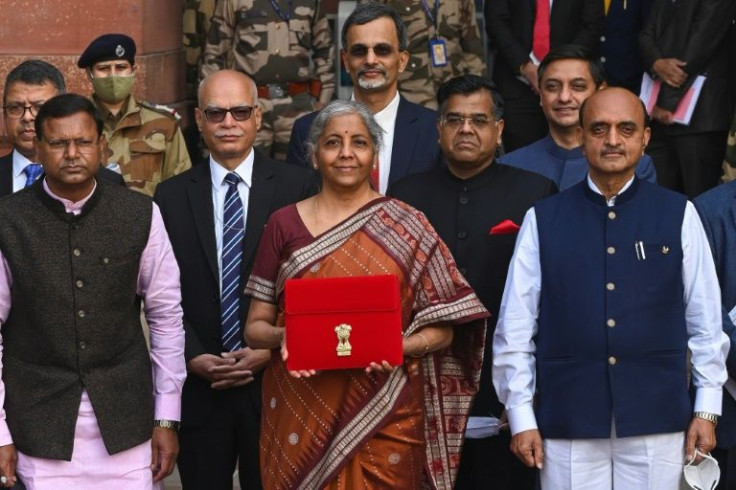 Finance minister Nirmala Sitharaman unveiled her budget to parliament