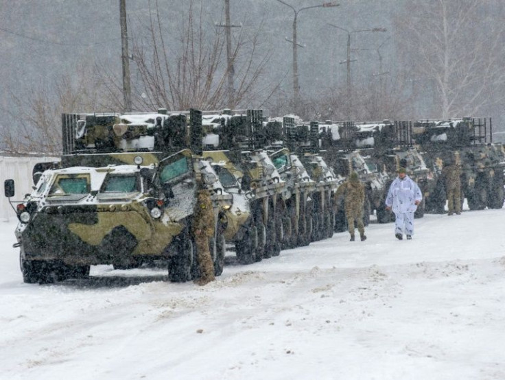 Ukrainian military forces have been preparing for a possible Russian invasion