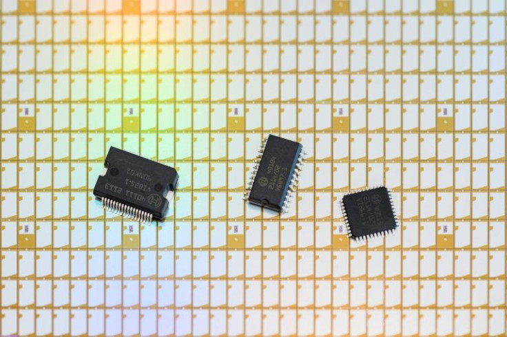 GlobalWafers makes tiny wafers used in semiconductors, like these manufactured by Bosch