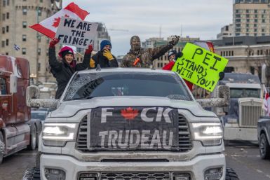 Canadian Truckers Protest In Ottawa Against Vaccine Mandates