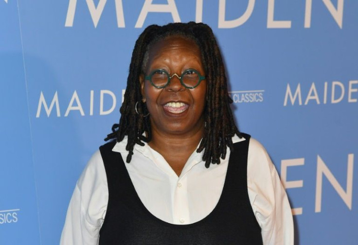 US actress Whoopi Goldberg, pictured in 2019, was suspended for comments she made about the Holocaust on her talk show