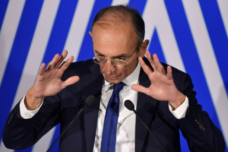 French far-right party Reconquete! presidential candidate Eric Zemmour has three convictions for hate speech and has been decried by anti-racism groups and political opponents for stigmatising people from Muslim backgrounds in France