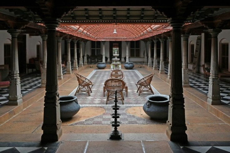 Saratha Vilas Chettinad mansion has been renovated and is now a boutique hotel