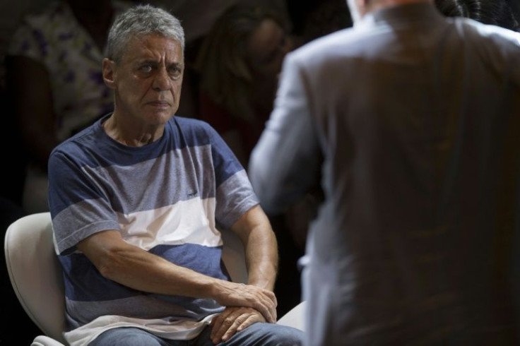 Brazilian musician Chico Buarque, shown in this file photo from 2018, says he will no longer sing "Com Acucar, Com Afeto" because it is oppressive to women