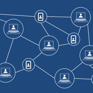 Blockchain is a shared, immutable ledger that records transactions and stores information.