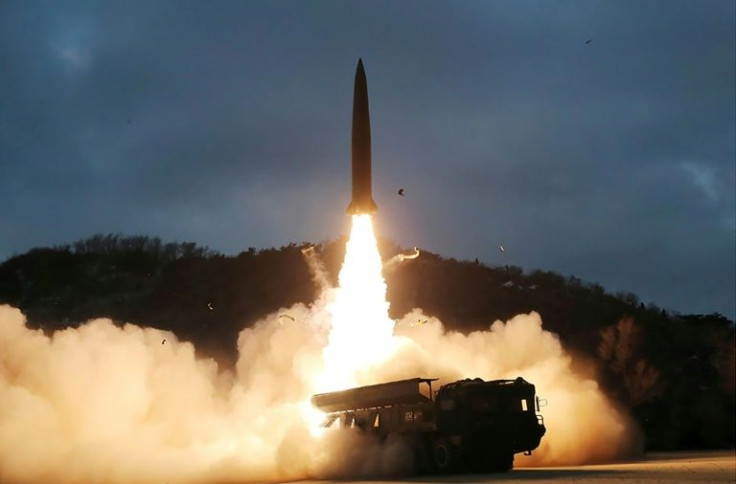 A barrage of January missile tests by North Korea forced Beijing to block a US push for new sanctions on Pyongyang