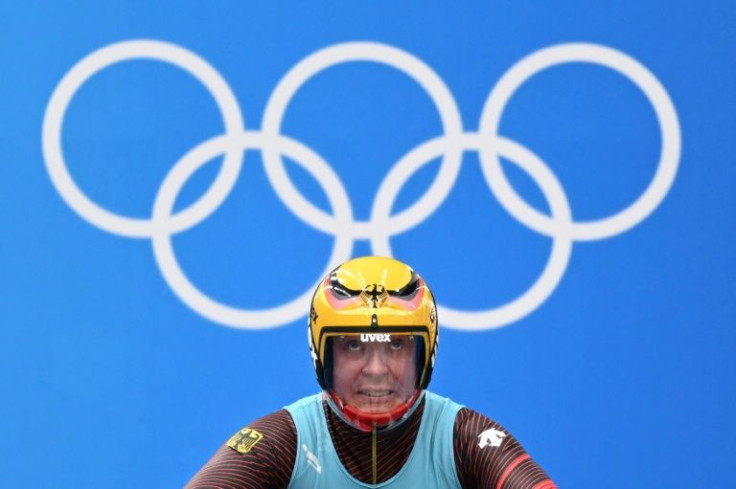 Germany's Felix Loch is going for gold in the men's luge