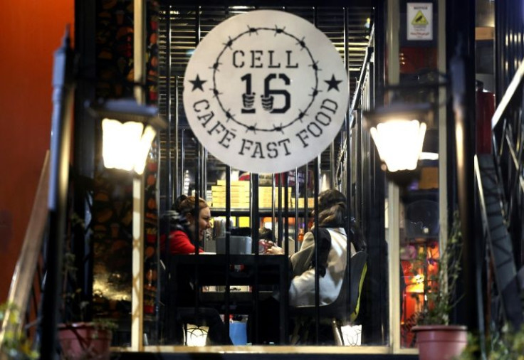 Iranians dine at restaurant-prison 'Cell 16' in eastern Tehran