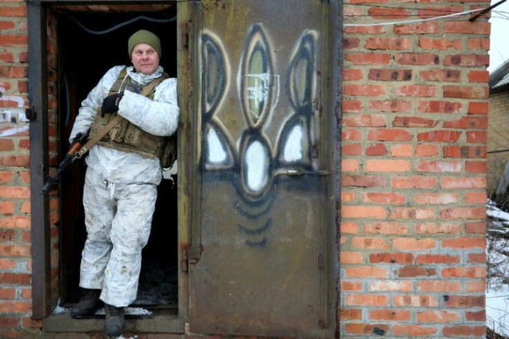 As diplomatic tensions rise, Ukrainian soldiers in the east have seen less violence