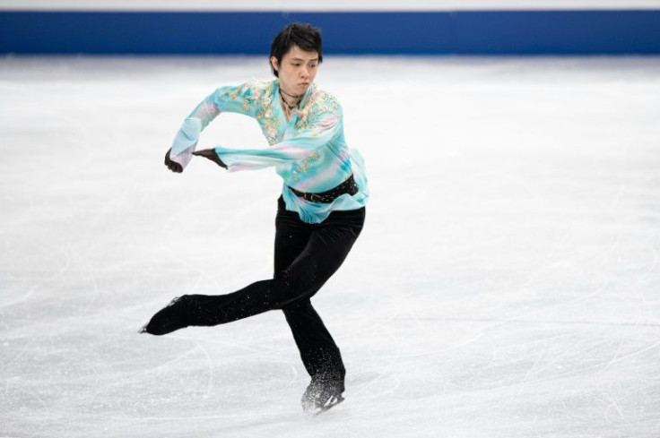 Yuzuru Hanyu is aiming for a third consecutive Olympic figure skating gold