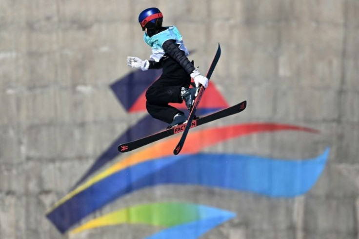 Eileen Gu was making her Olympic debut in Beijing