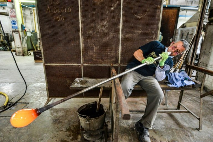 The energy bills of Murano's glassblowers soared sixfold between September and December