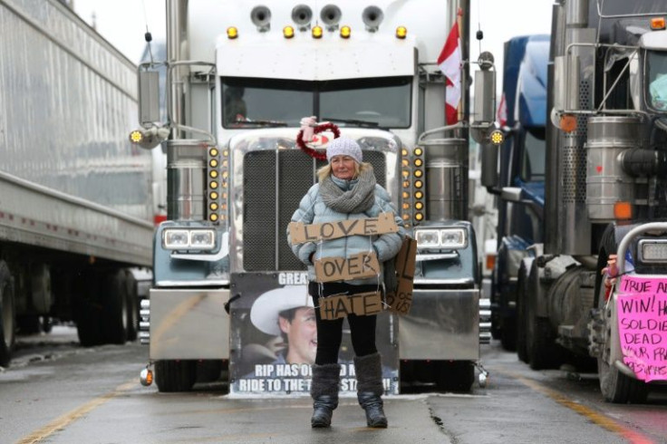 Ottawa Covid mandate protesters say they are determined to stay put to defend their "freedom."