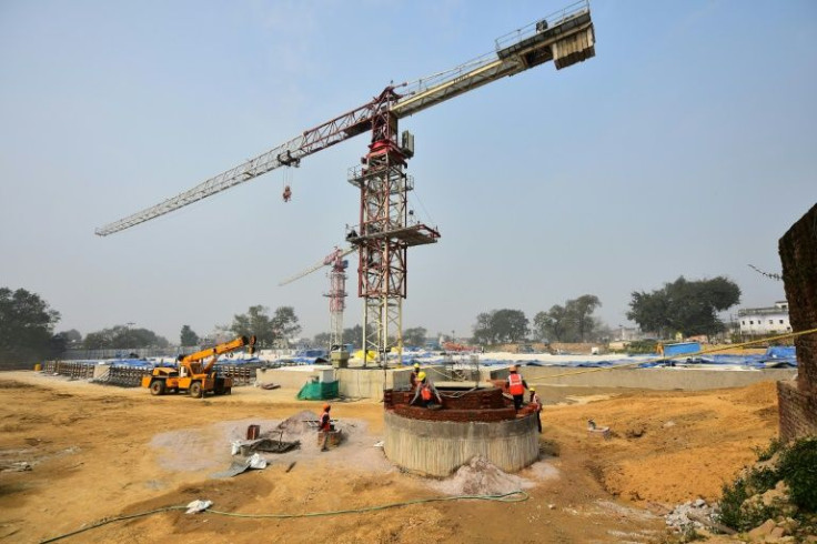 An army of construction workers have toiled around the clock since Modi laid the foundation stone at a ceremony 18 months ago
