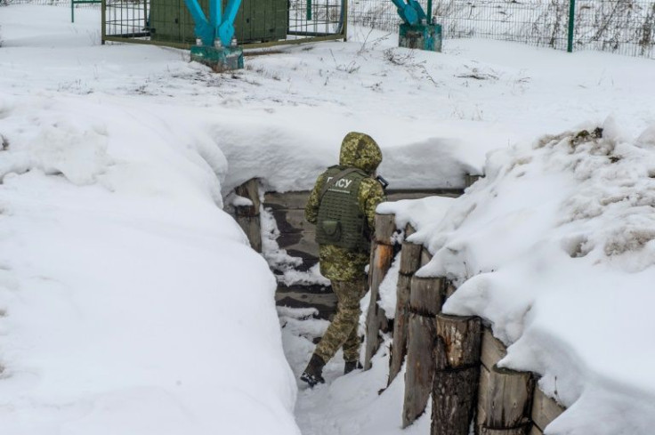 Ukraine has reinforced its border with Russia since Moscow moved into Crimea in 2014