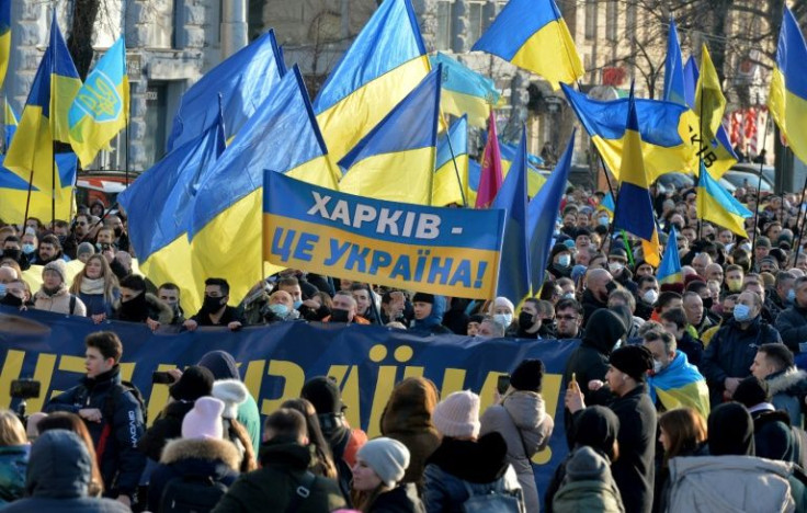Pro-Ukrainian sentiment has risen in Kharkiv since the start of Ukraine's conflict with Russian-backed separatists