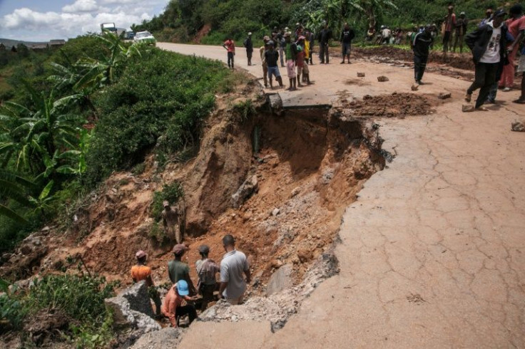 Flooding has damaged instrastructure in Madagascar and is threatening the rice crop