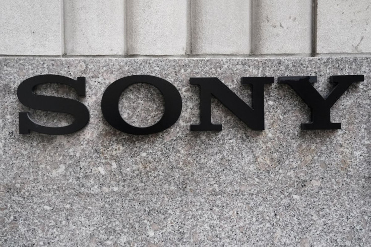 The Sony logo is seen on a building in the Manhattan borough of New York City, New York, U.S., January 16, 2019. 