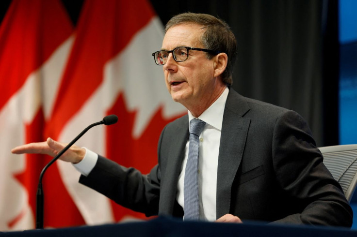 Bank of Canada Governor Tiff Macklem speaks during a news conference in Ottawa, Ontario, Canada December 15, 2021. 