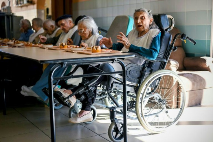 Saubion, who is from Marseille and became a resident in the home two years ago, said she never expected that she and her sister Emilienne, who is 102, would live this long