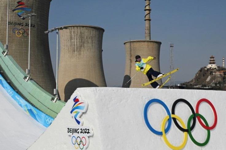 Big Air Shougang's international debut at the Games has turned it into a polarizing internet sensation