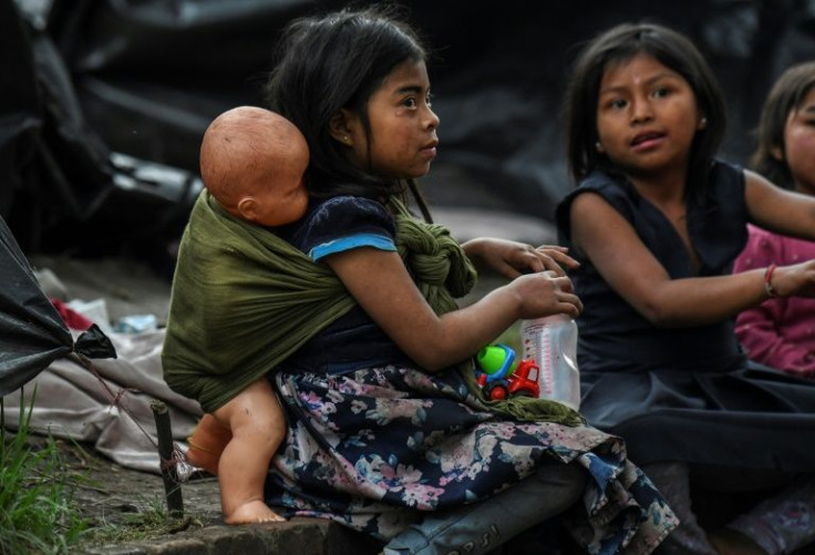 "No-one should live in these conditions," said one volunteer delivering supplies to the camp