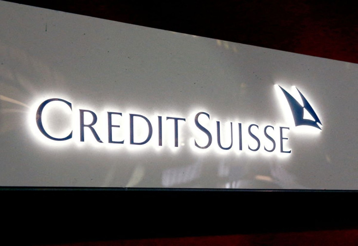 The logo of Swiss bank Credit Suisse is seen at a branch office in Zurich, Switzerland, November 3, 2021. Picture taken November 3, 2021. 