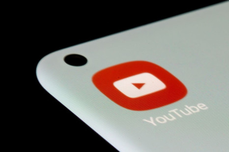 YouTube app is seen on a smartphone in this illustration taken, July 13, 2021. 