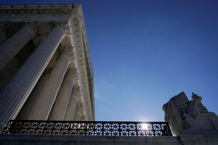 U.S. Supreme Court is seen after it was reported Supreme Court Justice Stephen Breyer will retire at the end of this term, in Washington, U.S., January 26, 2022. 